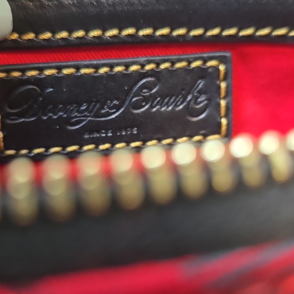 EUC Dooney & Bourke Red Tartan Plaid Dome Satchel - Picture 7 of 16